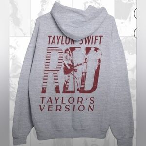 Taylor Swift "Loving Him Was Red" Hoodie From the Red (Taylor's Version) Large